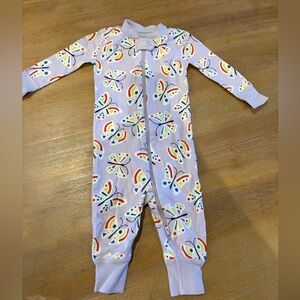 Hanna Andersson Multicolor Butterfly Jammie’s